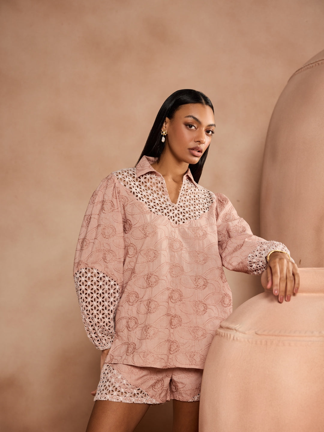 Lisa Schiffli Blouse