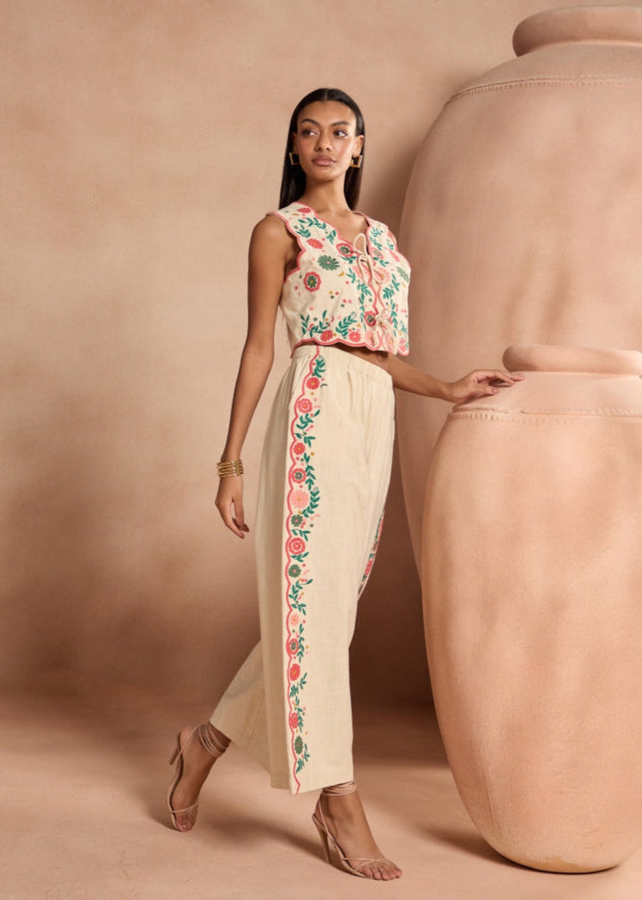 Margot Embroidered Pants