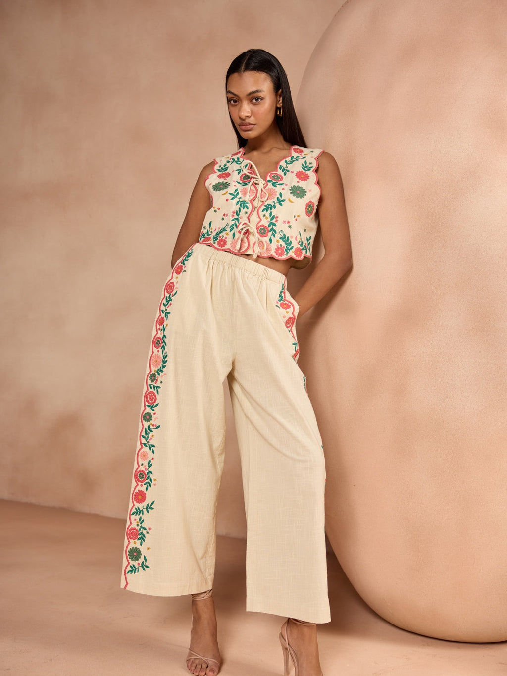 Maya Embroidered Pants