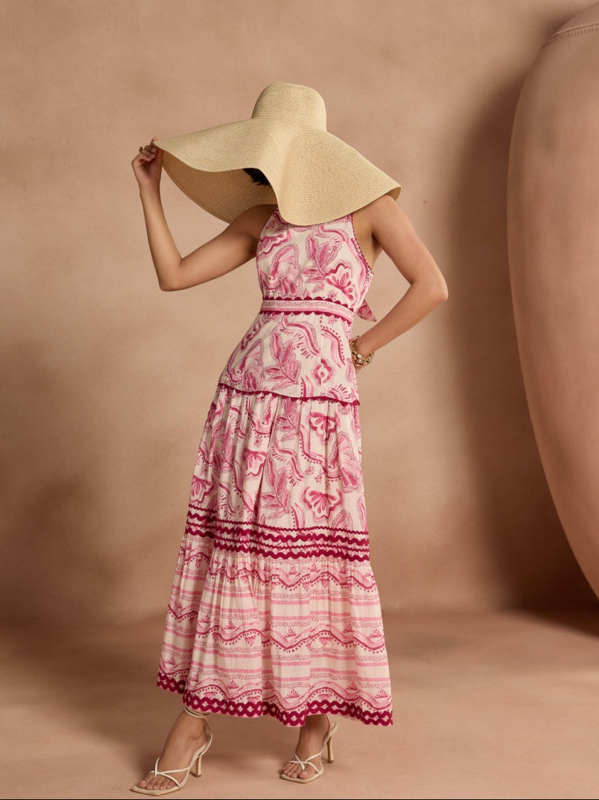 Tushita Mehta in Carol Printed Maxi