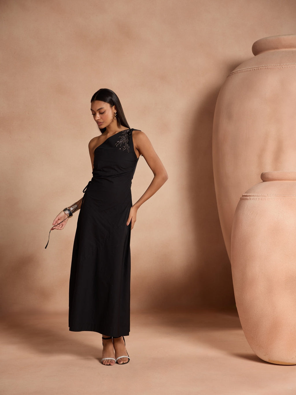 Amanda One Shoulder Maxi