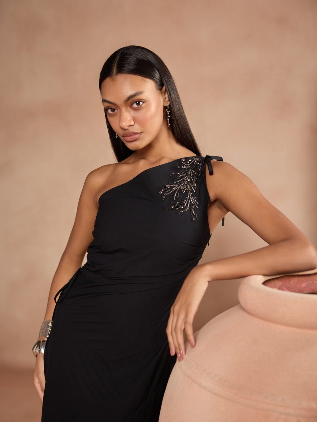 Amanda One Shoulder Maxi