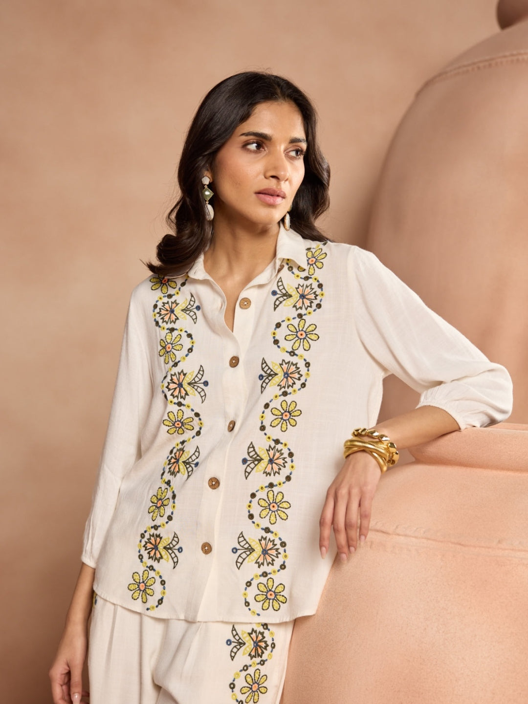 Rhea Embroidered Shirt