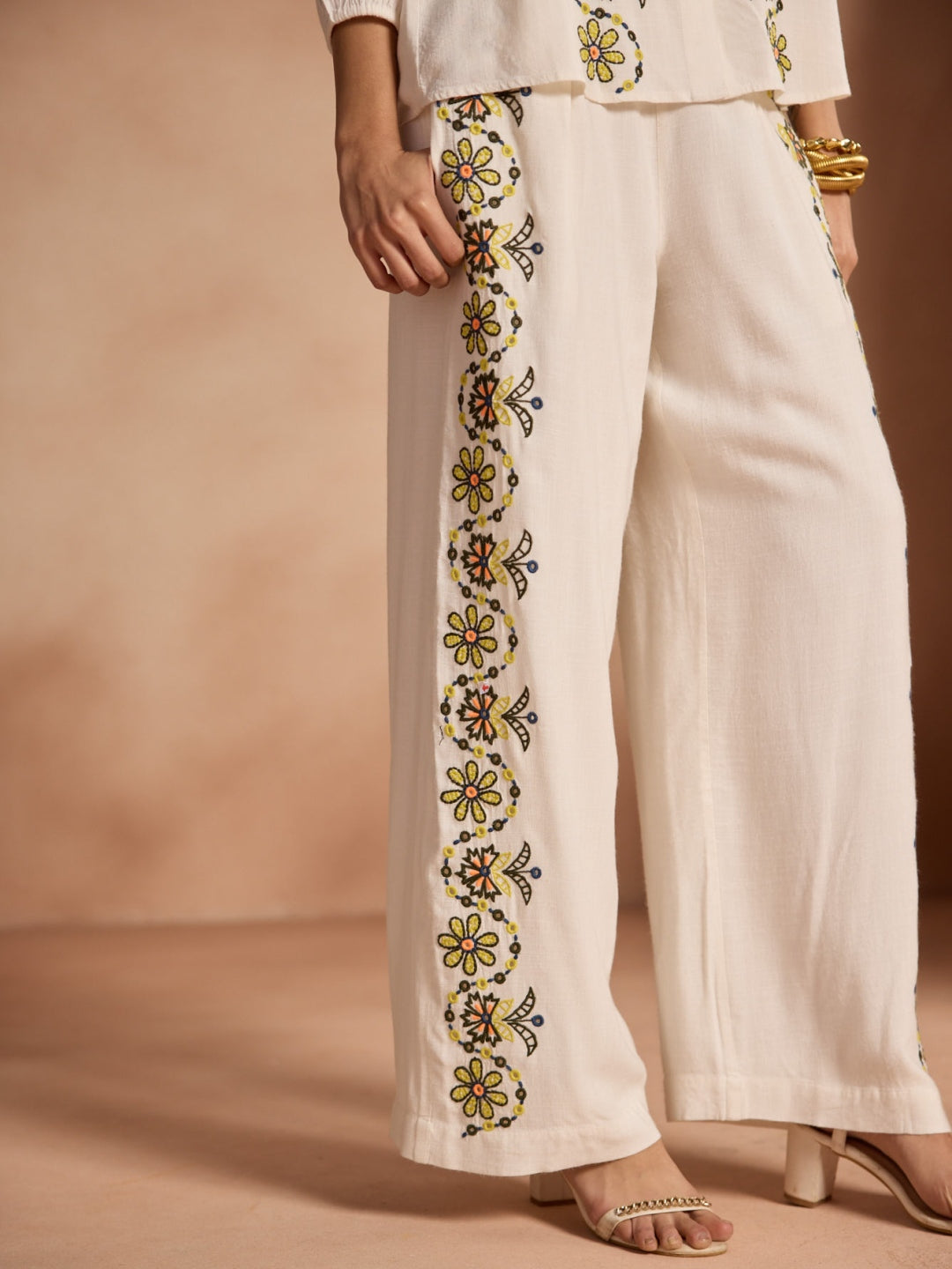Rhea Embroidered Pants