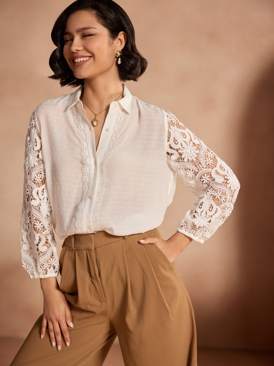 Alia Lace Blouse