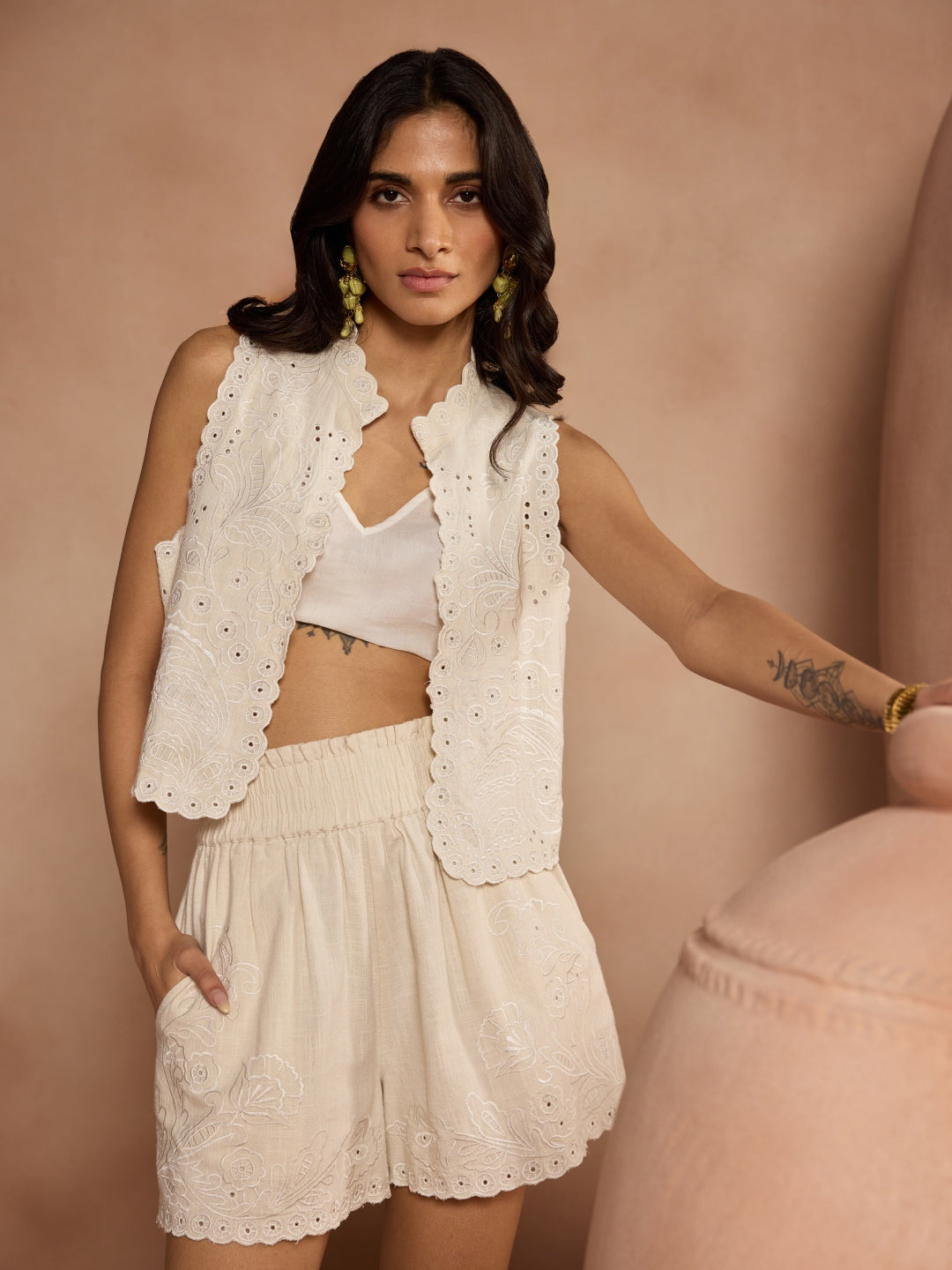 Vanya Bahl in our Frida Top