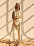 Maya Embroidered Pants