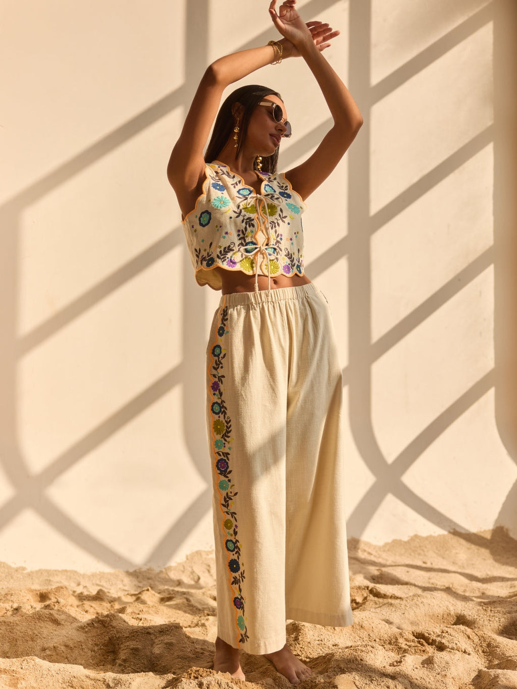 Maya Embroidered Pants