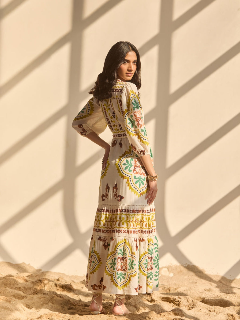 Sania Chadha in our Amy Printed Maxi