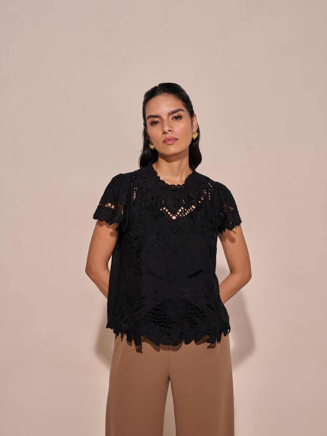 Isabell Cut-work Blouse