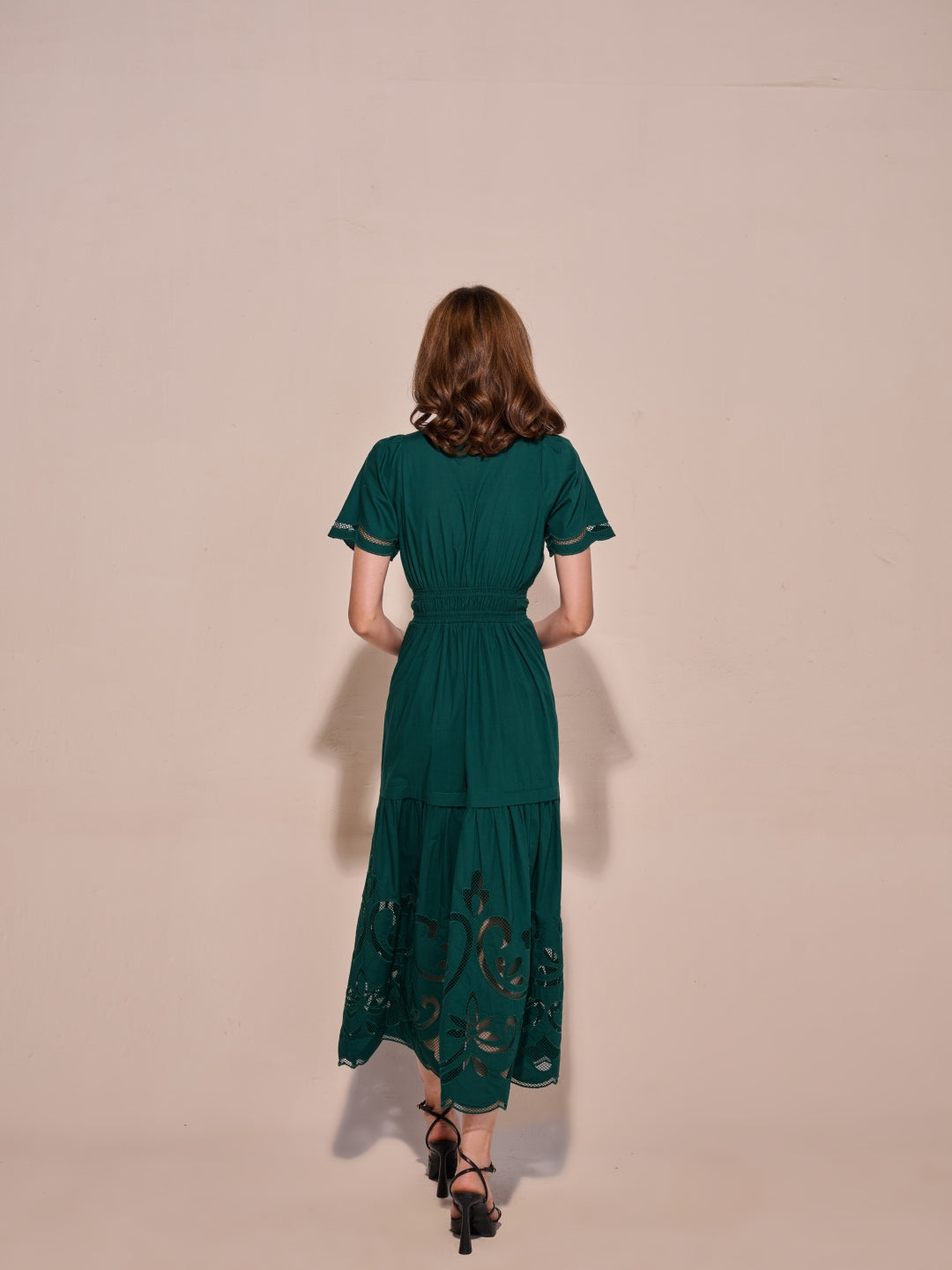 Ava Cutwork Dress