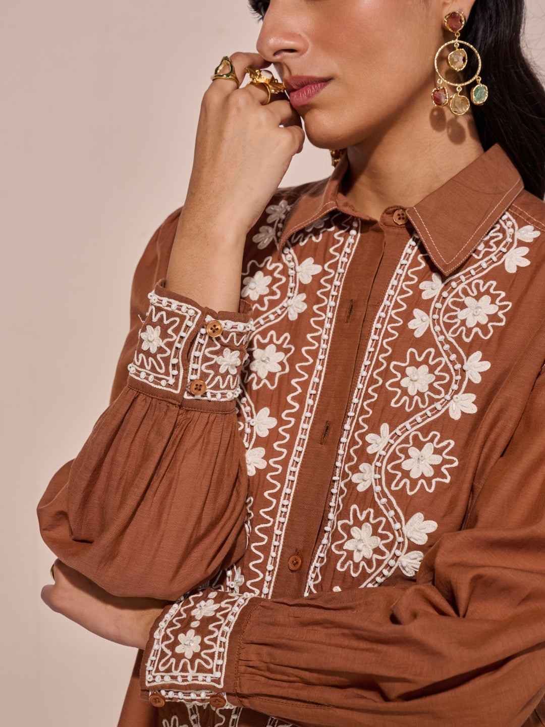 Penelope Embroidered Blouse