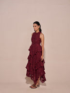 Giselle Jacquard Dress