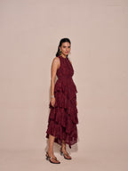 Giselle Jacquard Dress