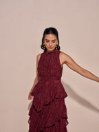 Giselle Jacquard Dress