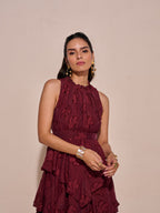 Giselle Jacquard Dress