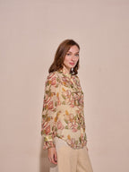 Kiara Ruffle Chiffon Top