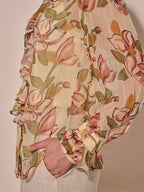 Kiara Ruffle Chiffon Top