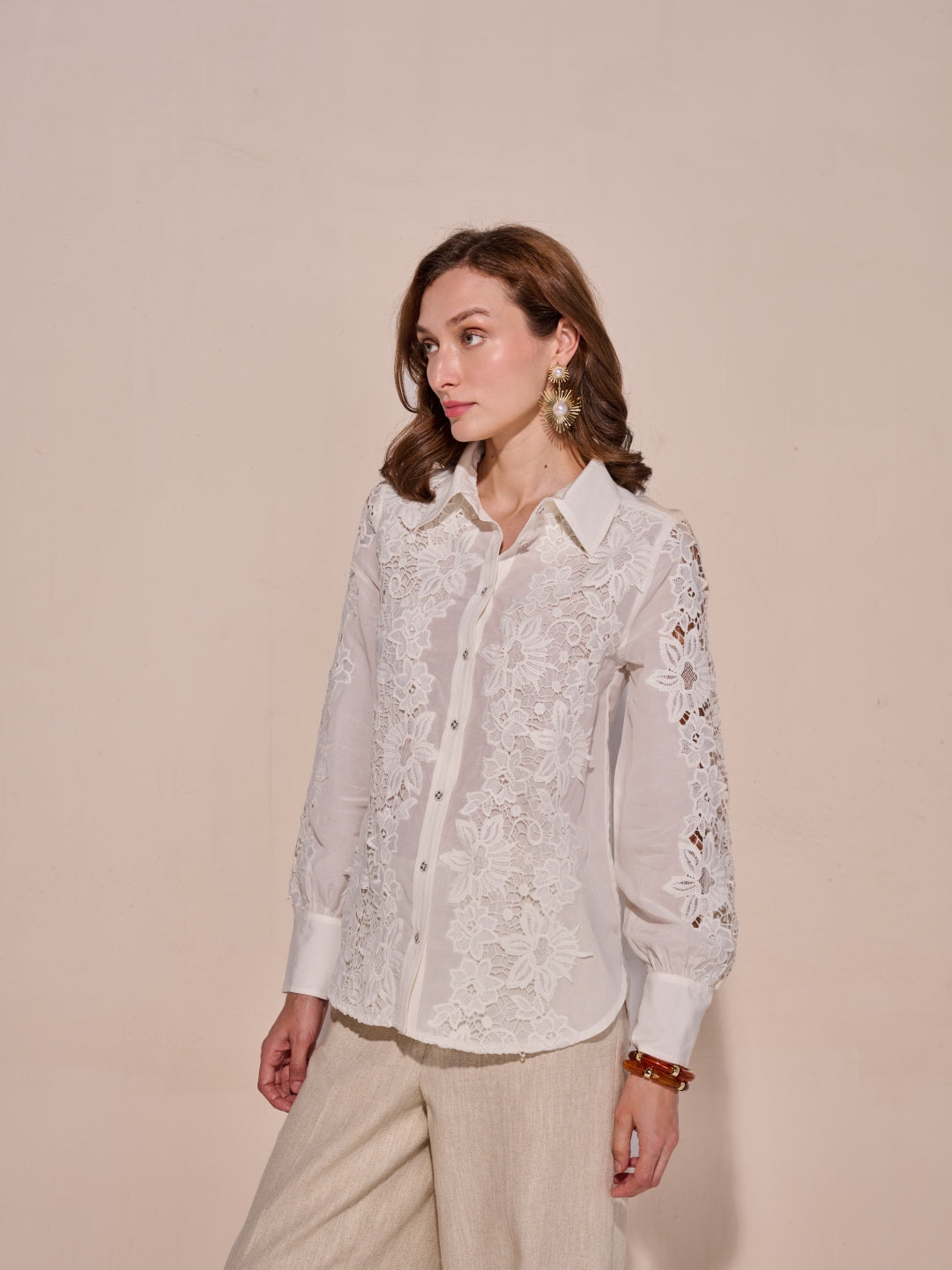 Cheryl Lace Shirt