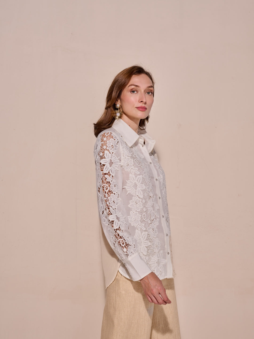 Cheryl Lace Shirt
