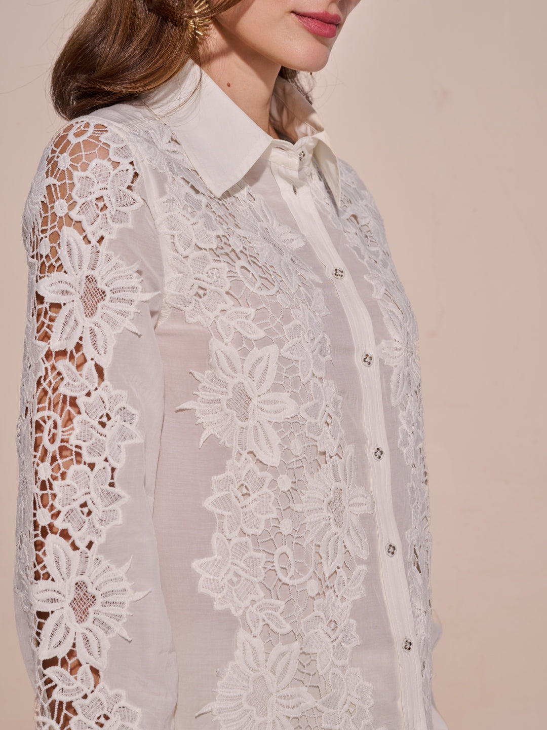 Cheryl Lace Shirt