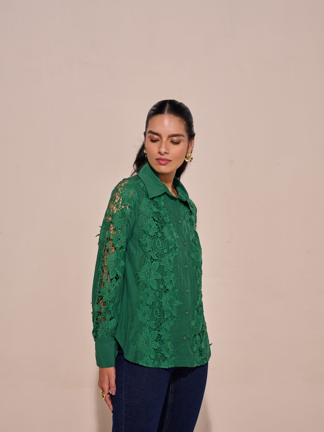 Cheryl Lace Shirt