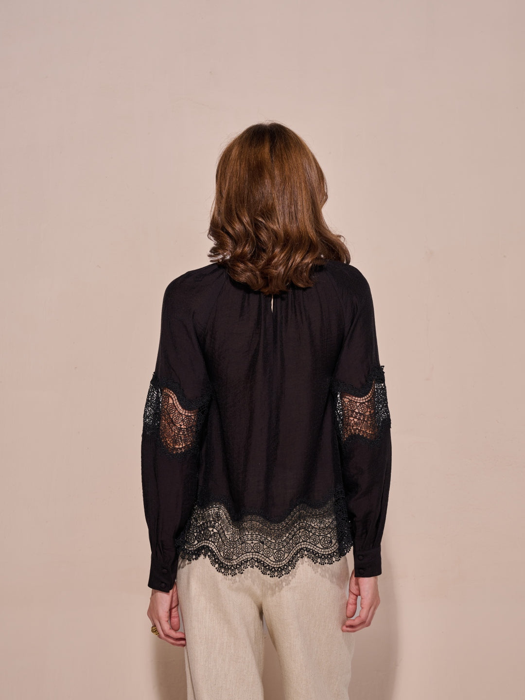 Amber Lace Top