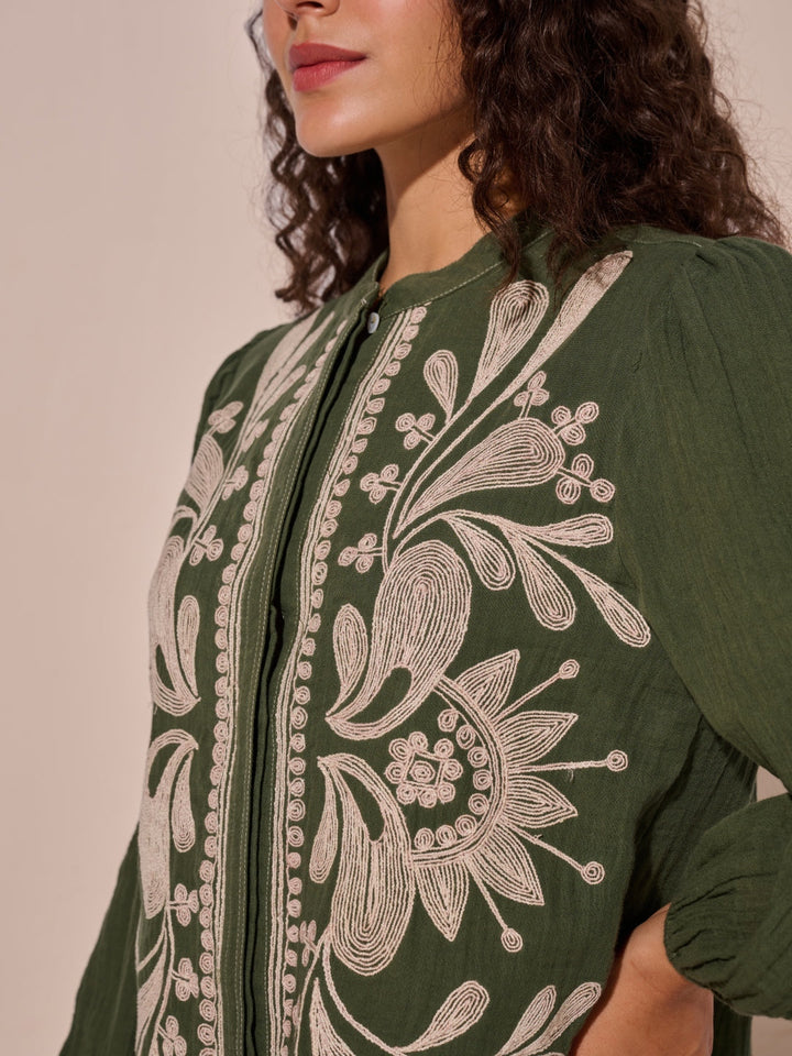 Eloise Embroidered Top