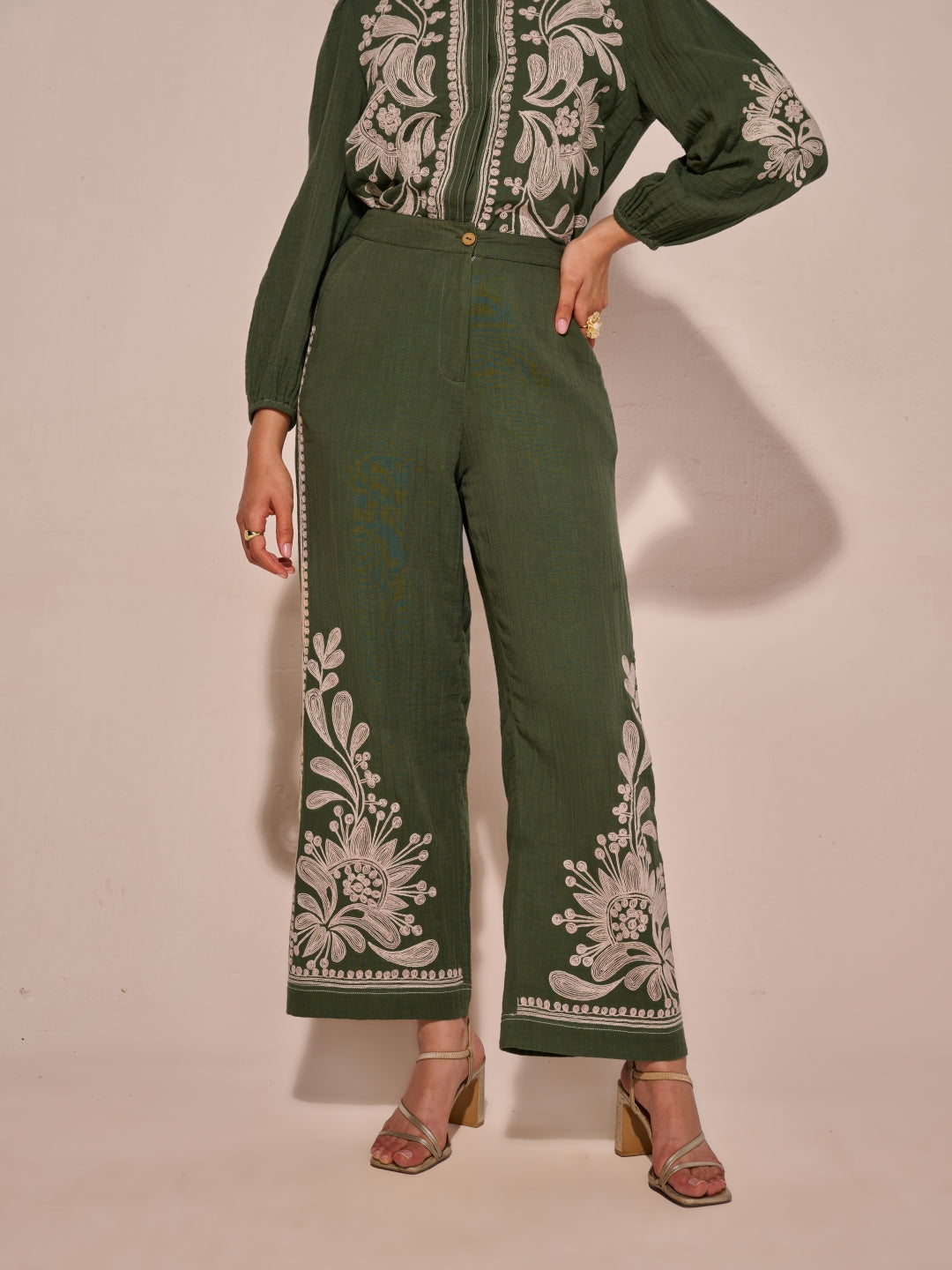 Eloise Embroidered Pant