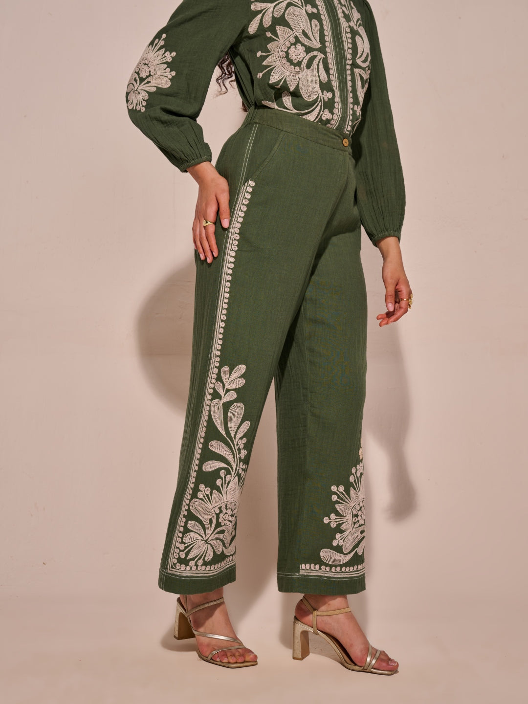 Eloise Embroidered Pant