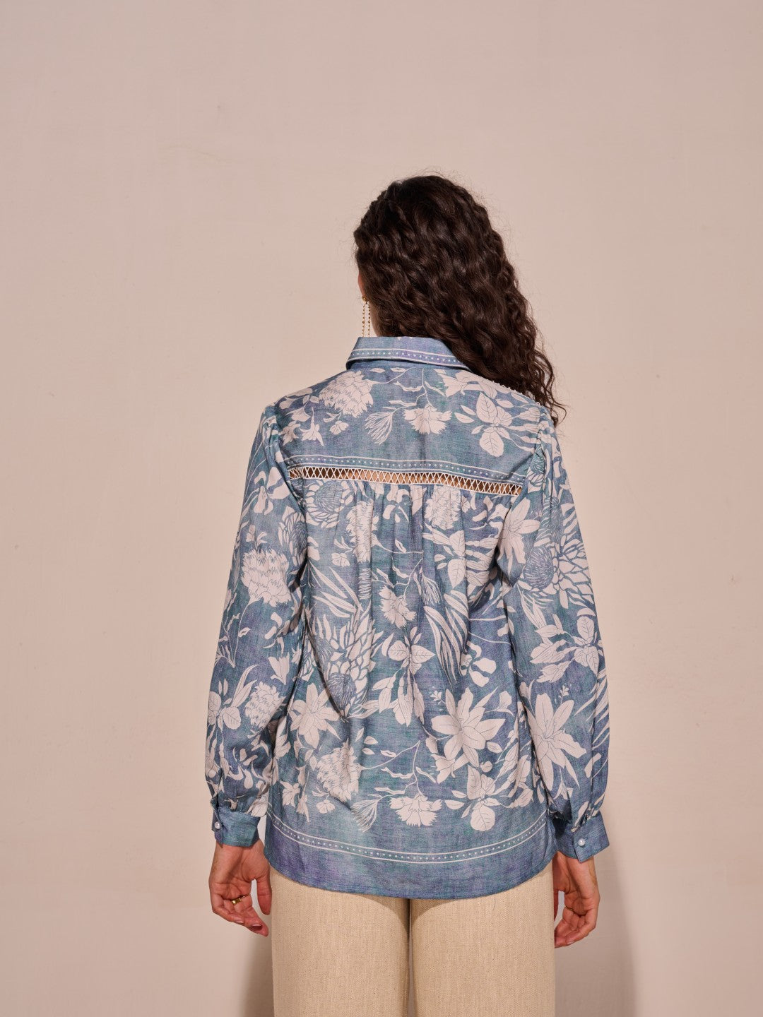 Stephanie Printed Blouse