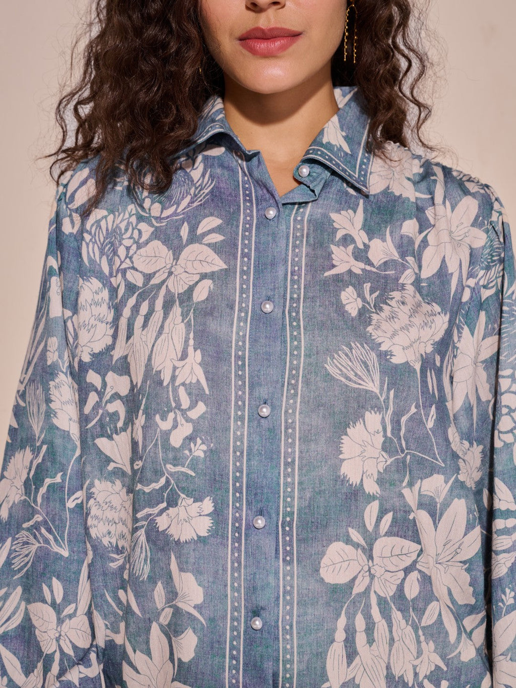 Stephanie Printed Blouse