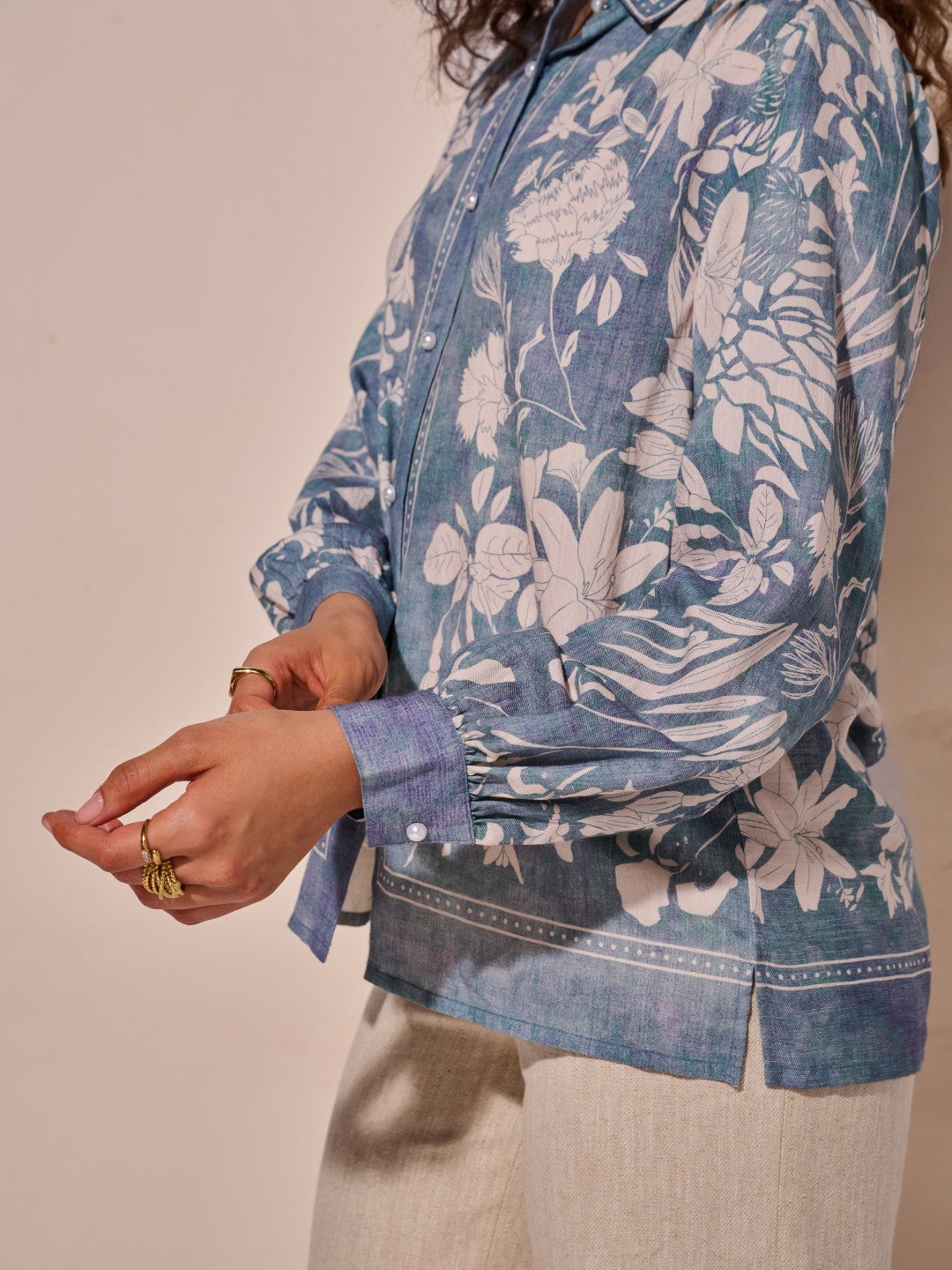 Stephanie Printed Blouse