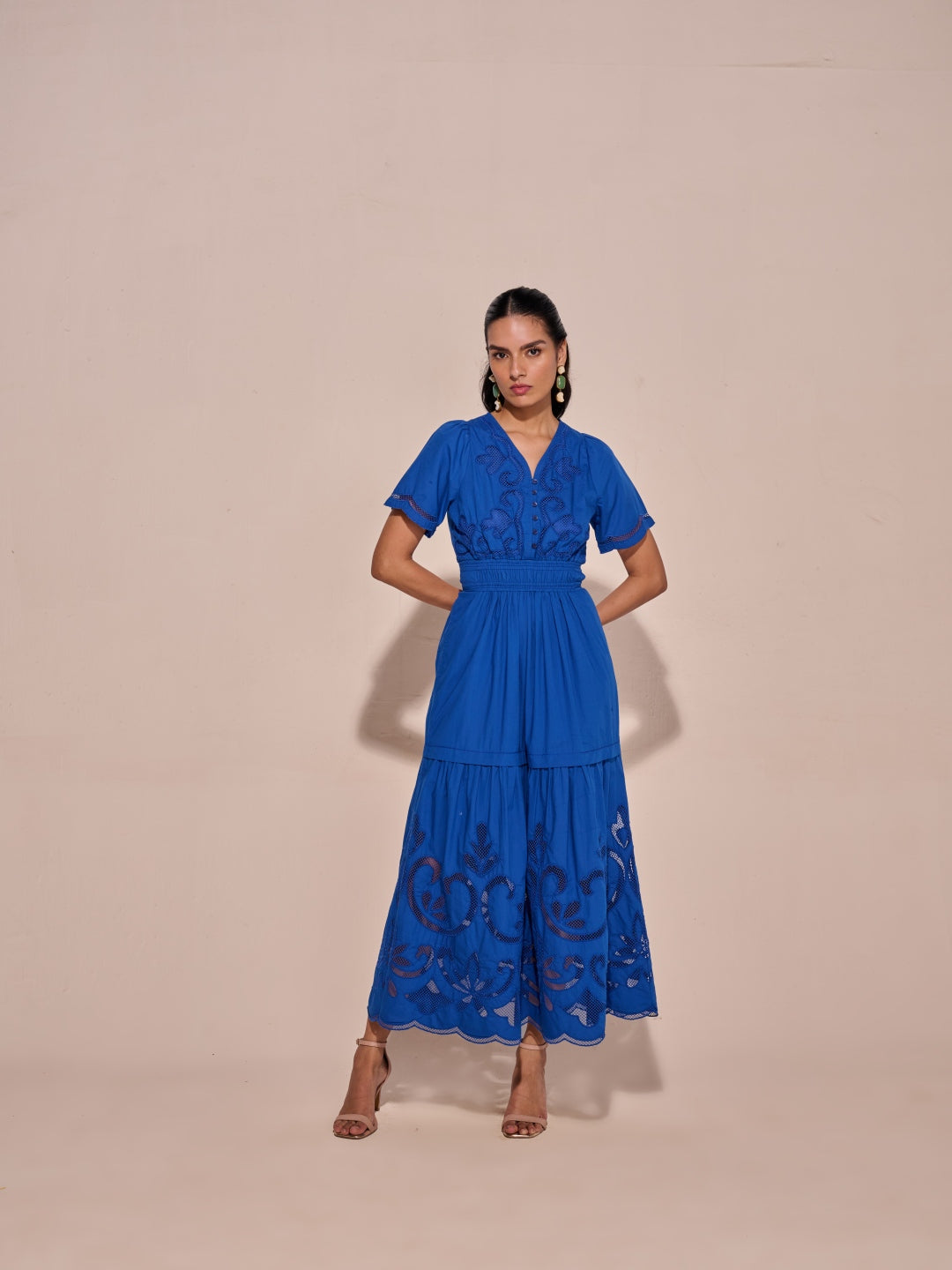 Ava Cutwork Dress