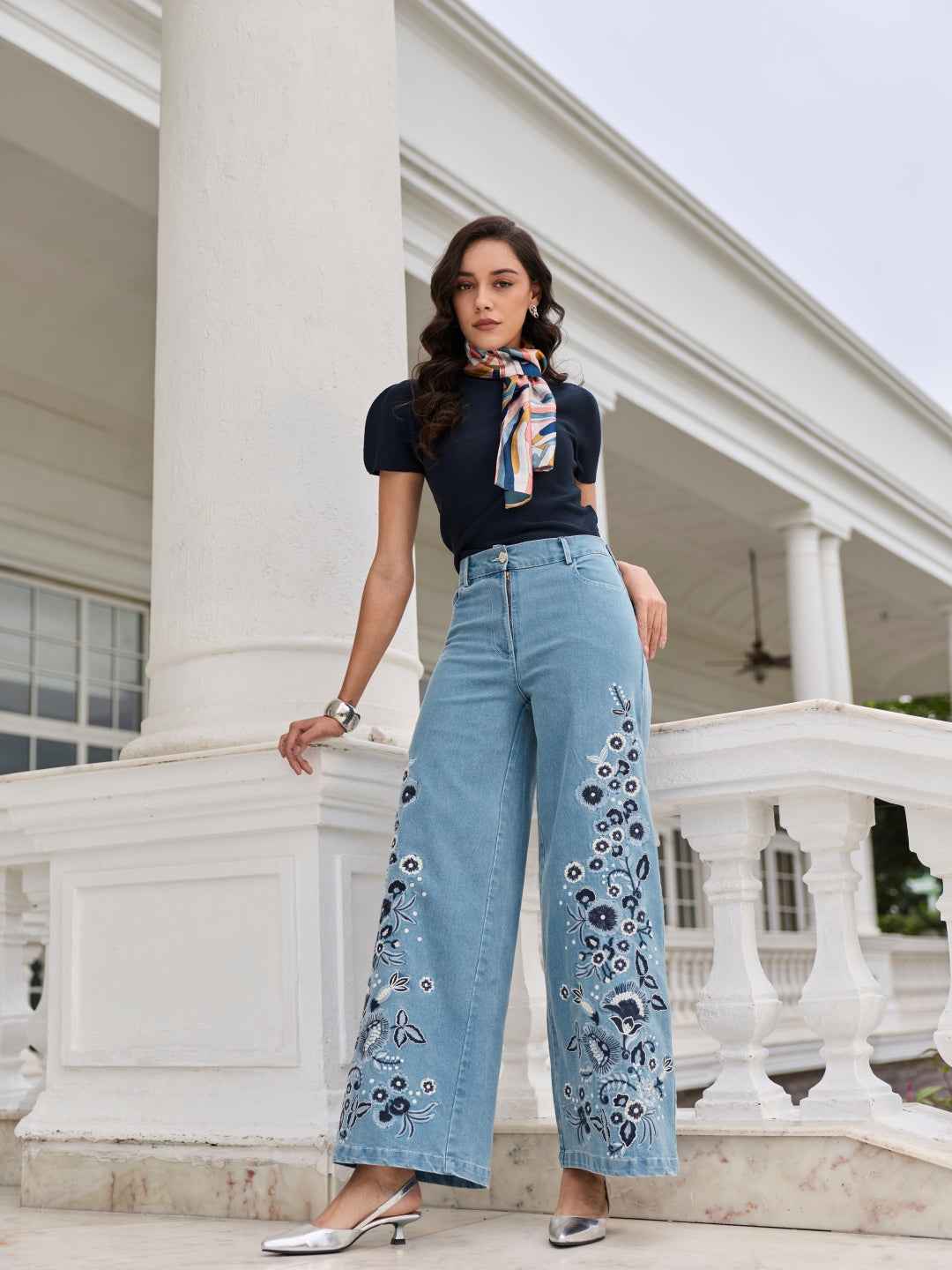 Charlotte Embroidered Jeans