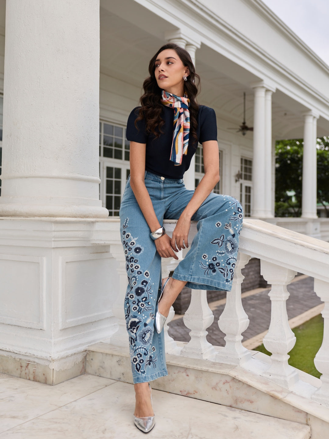 Charlotte Embroidered Jeans