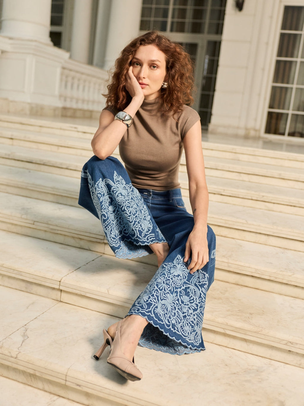 Darcy Embroidered Jeans