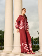 Grace Mulberry Printed Pants