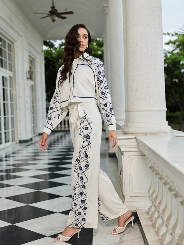 Natalie Embroidered Pants