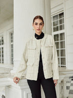 Veni Tandon in our Sydney Tweed Jacket