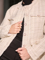 Veni Tandon in our Sydney Tweed Jacket