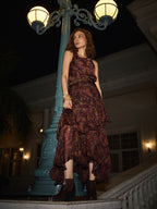 Ayesha Amin Nigam in our Sharon Cowl Neck Top