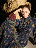 Sonal Ved in our Cynthia Mulberry Dress