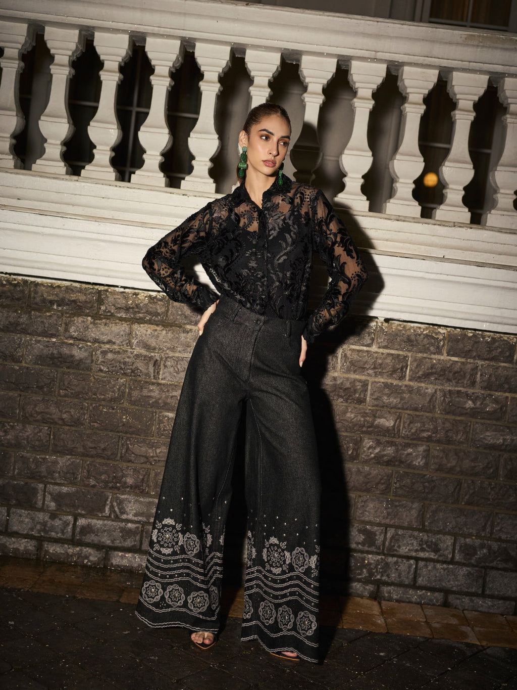 Martha Embroidered Trousers