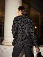 Arden Denim Velvet Blazer
