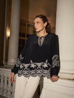 Nancy Embroidered Top