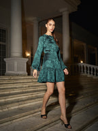 Ayesha Amin Nigam in our Florence Jacquard Dress