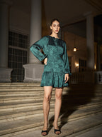 Ayesha Amin Nigam in our Florence Jacquard Dress