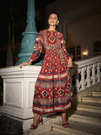 Adeline Printed Dress