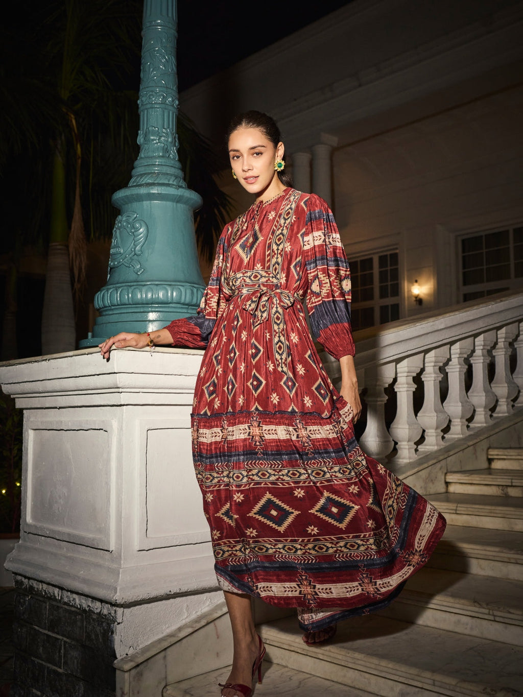 Adeline Printed Dress